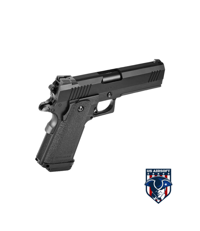 Tokyo Marui 4.3 Tactical Custom Hi-Capa GBB Airsoft Pistol (BLACK)