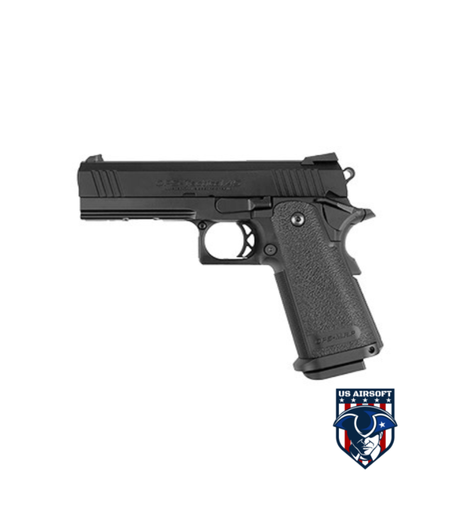 Tokyo Marui 4.3 Tactical Custom Hi-Capa GBB Airsoft Pistol (BLACK)