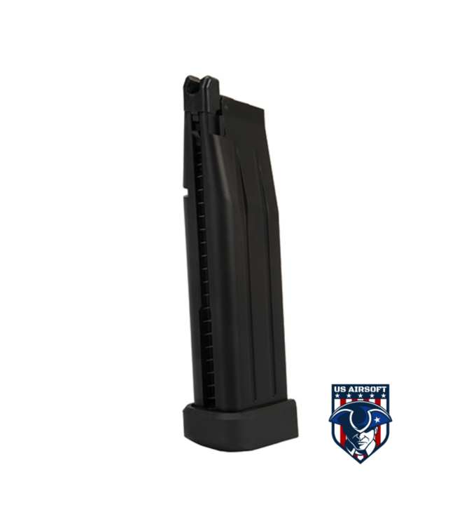 WE Tech 1911 Hi-Capa T-Rex Competition Gas Blowback Airsoft Pistol w/ Sight Mount (TWO TONE / SILVER)