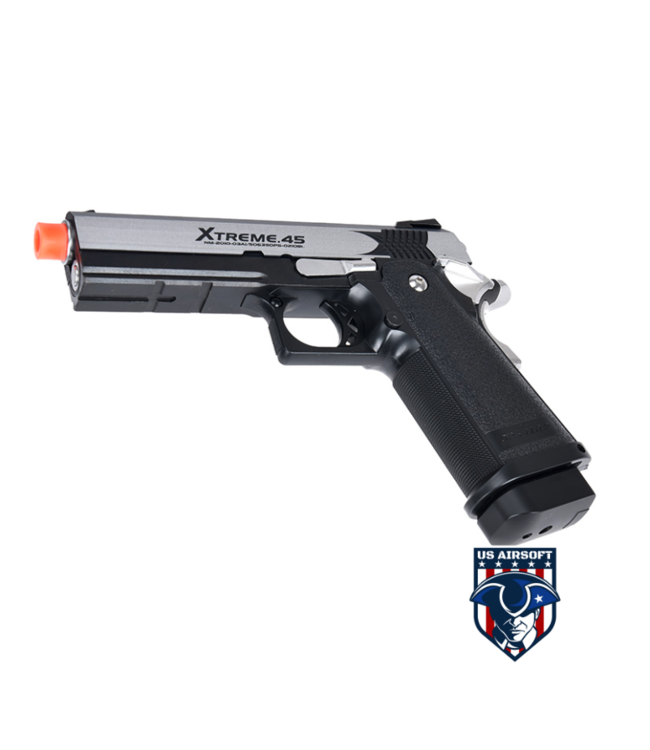 Tokyo Marui Hi-Capa Xtreme .45 Full Automatic Airsoft Gas Blowback Pistol (BLACK)
