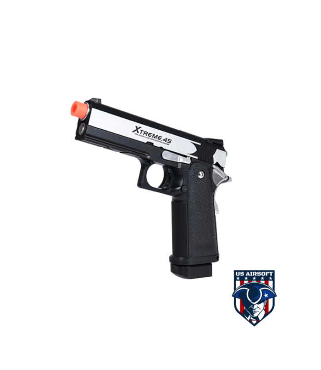 Tokyo Marui Hi-Capa Xtreme .45 Full Automatic Airsoft Gas Blowback Pistol (BLACK)