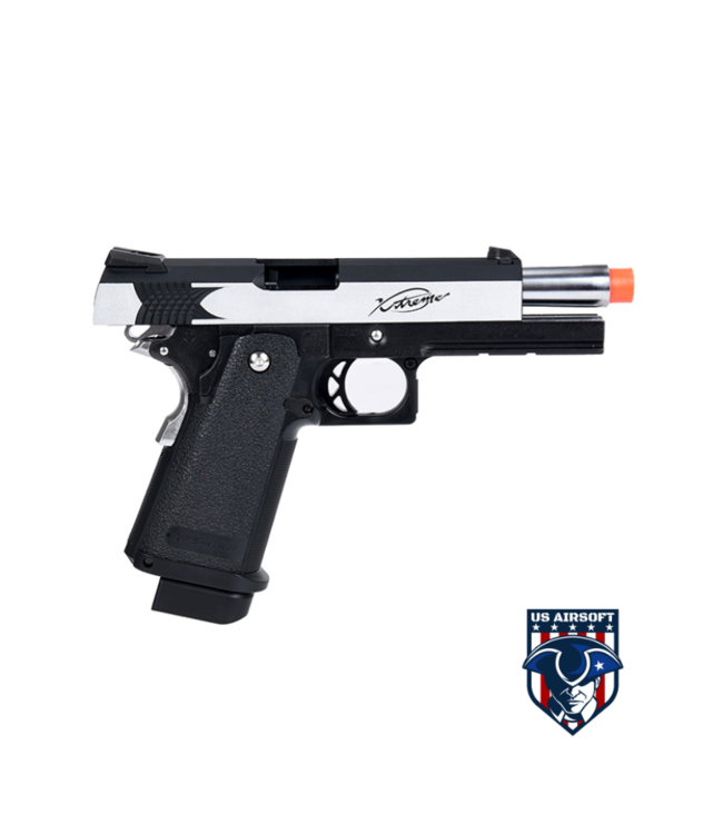 Tokyo Marui Hi-Capa Xtreme .45 Full Automatic Airsoft Gas Blowback Pistol (BLACK)