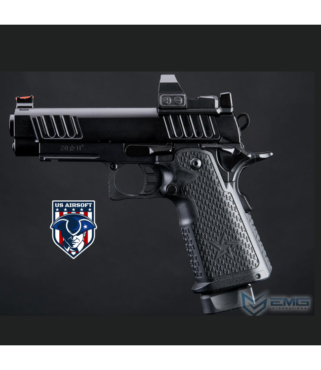 EMG Staccato Licensed P 2011 Gas Blowback Airsoft Pistol (Model: VIP Grip / CNC / CO2 / Gun Only)
