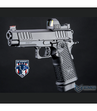 EMG EMG Staccato Licensed P 2011 Gas Blowback Airsoft Pistol (Model: VIP Grip / CNC / CO2 / Gun Only)