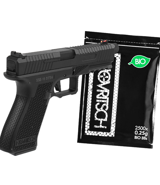 Novritsch SSE18 Full Auto Pistol (Grey)