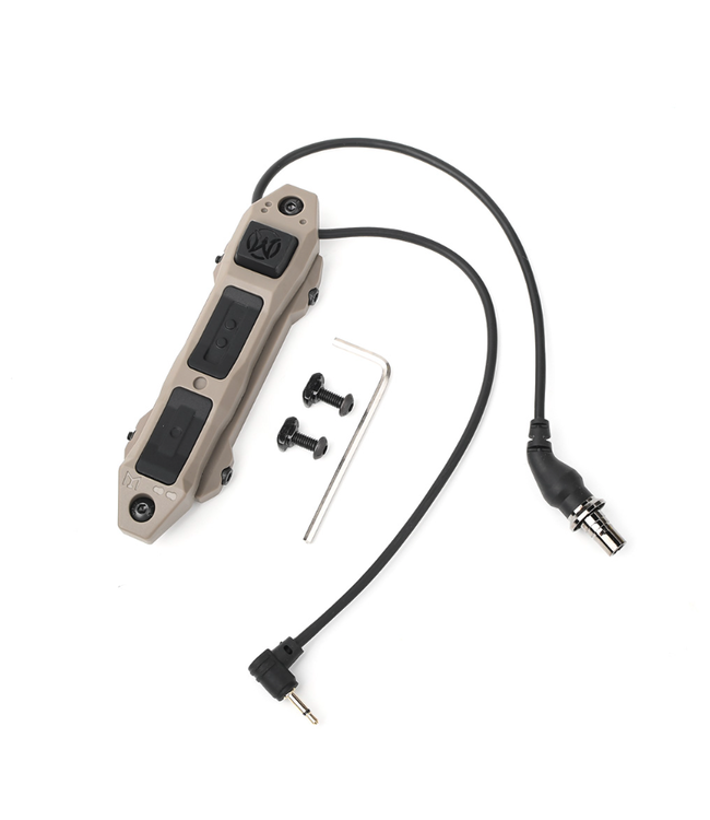 Arne Tactical Augmented Dual Function Tape Switch (SF Style Modlite Plug) Dark Earth