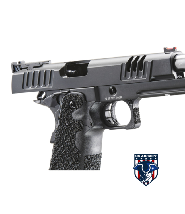 Army Armament R611 XL 5.1 Hi-Capa Gas Blowback Airsoft Pistol (Color: Black)