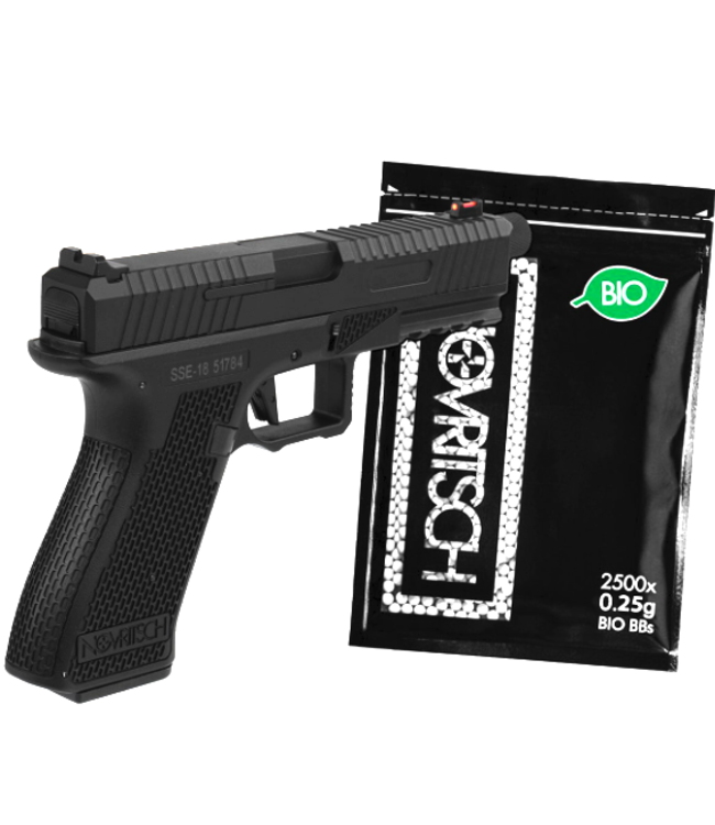 Novritsch SSE18 Full Auto Pistol (Green)