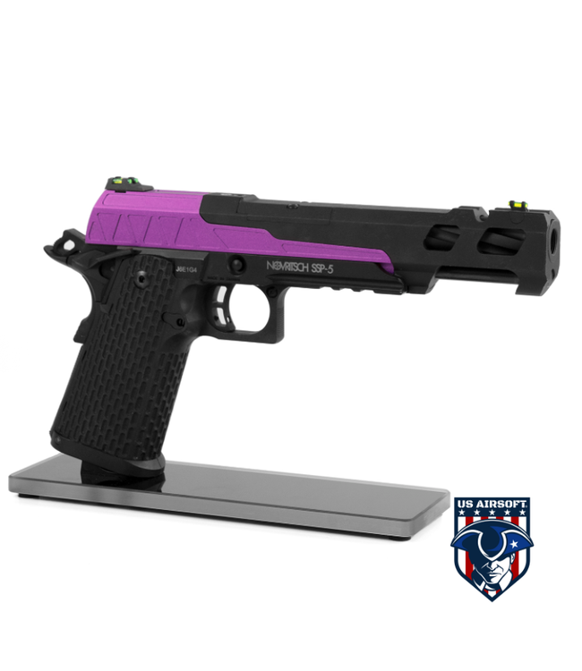 Novritsch SSP5 Custom CNC Rear Slide 6" V1 (Purple)