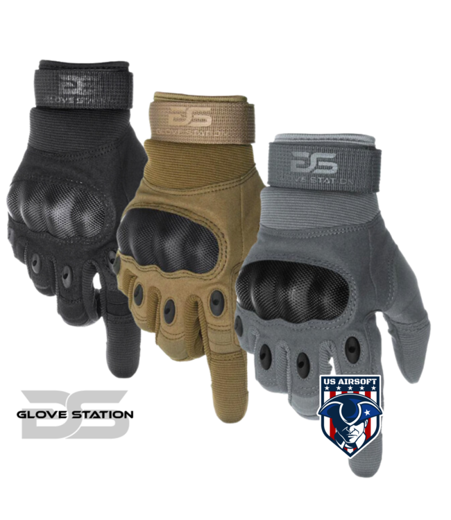 Glove Station - The Combat Hard Knuckle Gloves - All Colors