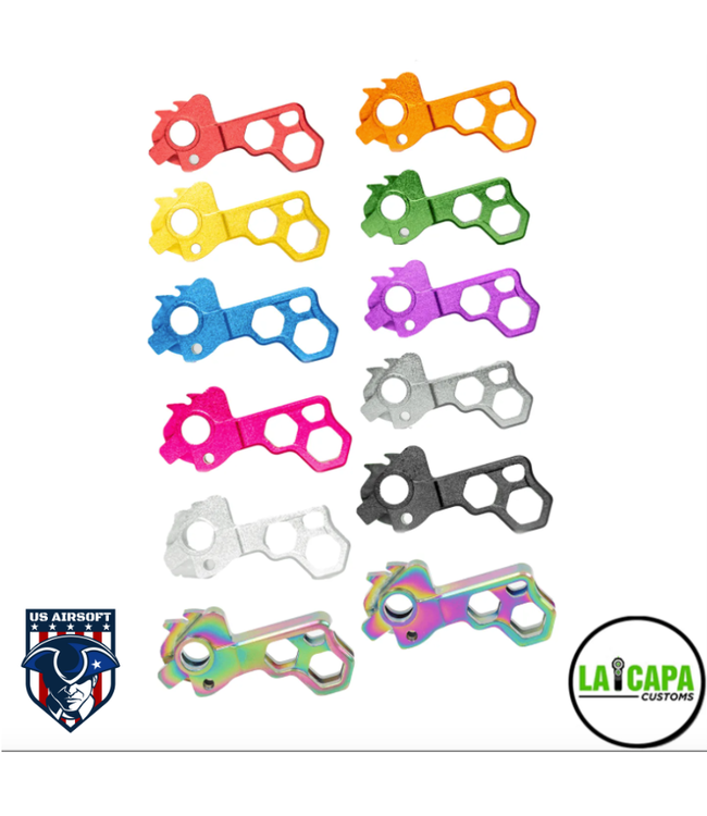 LA Capa Customs “HIVE” Duralumin Hammer for Hi Capa (Gold)