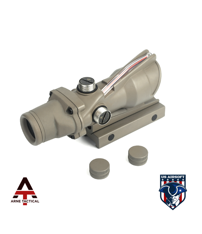 Arne Tactical ACOG 4x32c Red Dot Illumination Source Fiber (Dark Earth)
