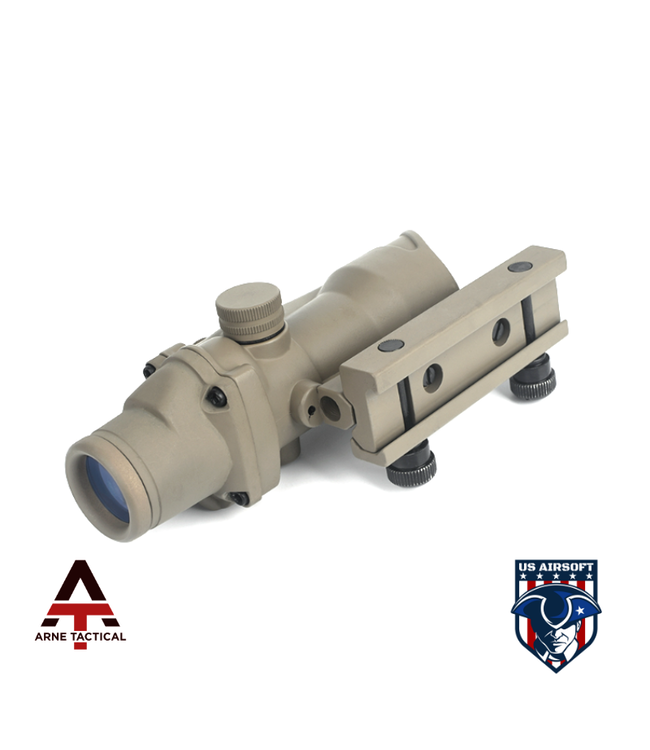 Arne Tactical ACOG 4x32c Red Dot Illumination Source Fiber (Dark Earth)