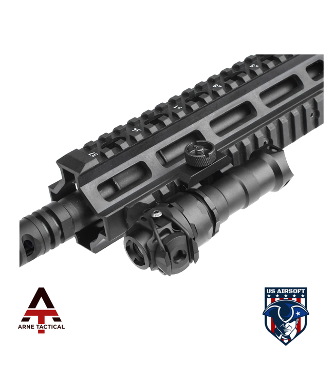 Arne Tactical Illumination tool w/remote Switch Assembly for Scout Style Light (Black)