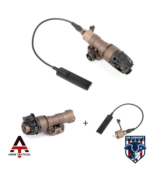 Arne Tactical Illumination tool w/remote Switch Assembly for Scout Style Light (Dark Earth)