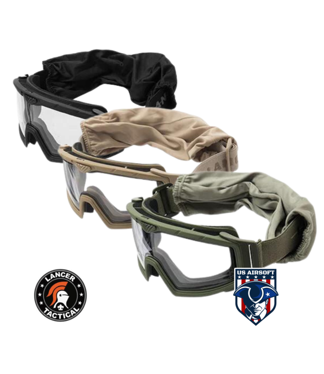 Lancer Tactical Rage Protective Airsoft Goggles