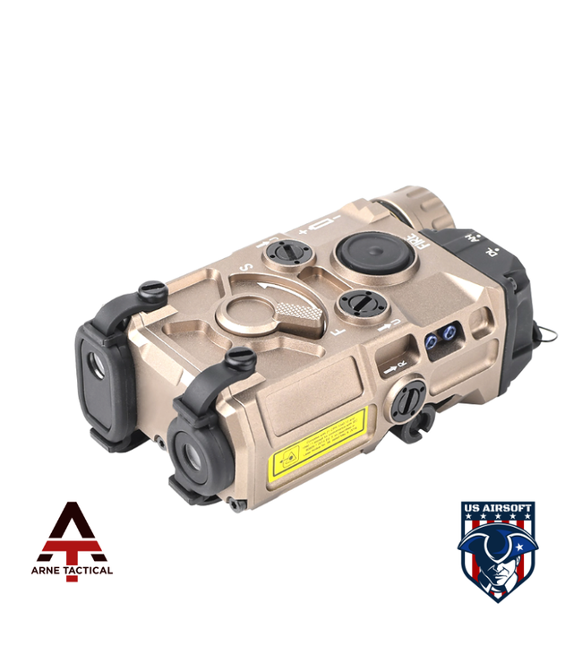 Arne Tactical Arne Tactical OGL Green Laser PEQ Box (Dark Earth)