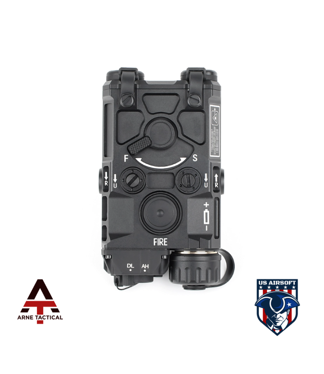 Arne Tactical OGL Green Laser PEQ Box (Black)