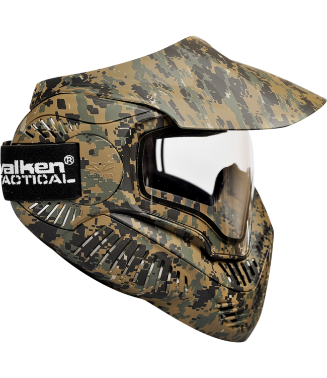 Valken Paintball MI-7 Goggle/Mask with Dual Pane Thermal Lens for Airsoft