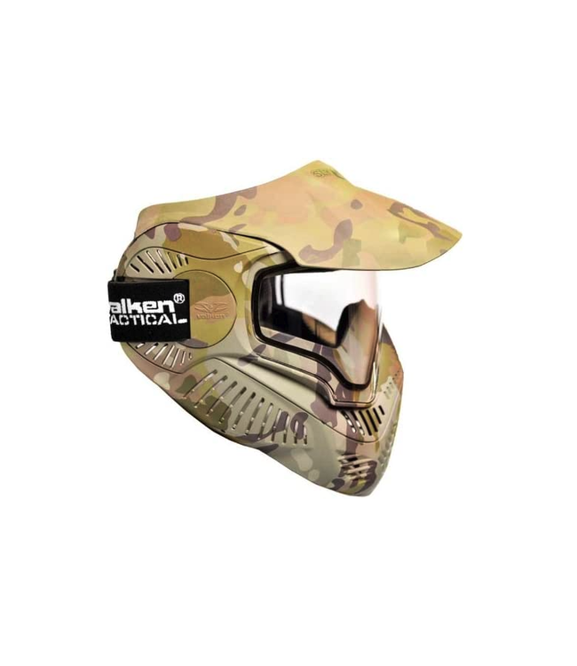 Valken Paintball MI-7 Goggle/Mask with Dual Pane Thermal Lens for Airsoft