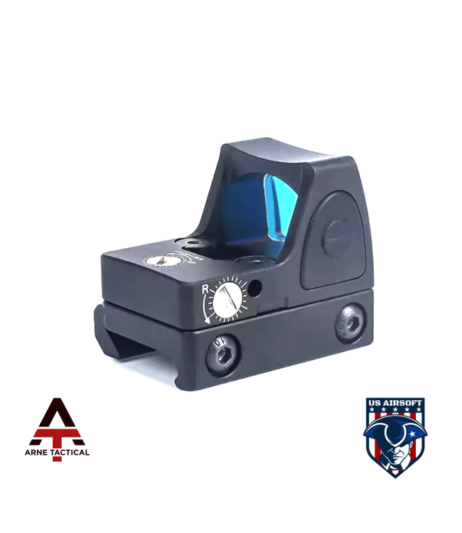 Arne Tactical RMR Red Dot Adjustable LED (Black)