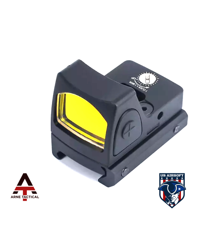 Arne Tactical RMR Red Dot Adjustable LED (Black)