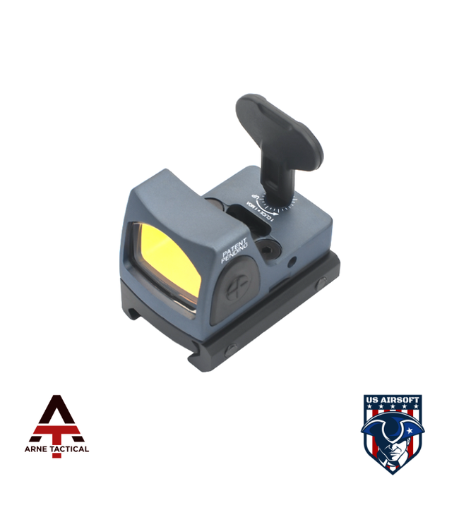 Arne Tactical RMR Red Dot Adjustable LED (Grey)