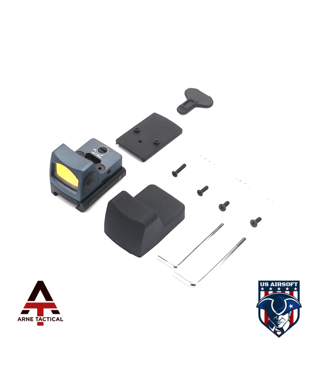 Arne Tactical RMR Red Dot Adjustable LED (Grey)