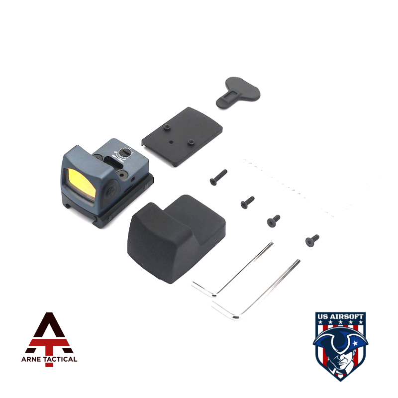RMR Red Dot Adjustable LED (Grey) - US Airsoft, Inc.