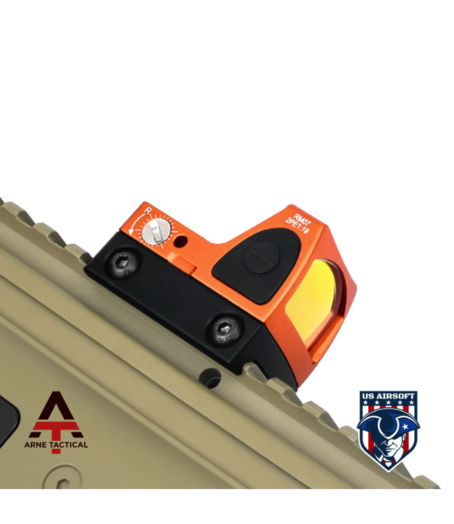 Arne Tactical RMR Red Dot Adjustable LED (Orange)