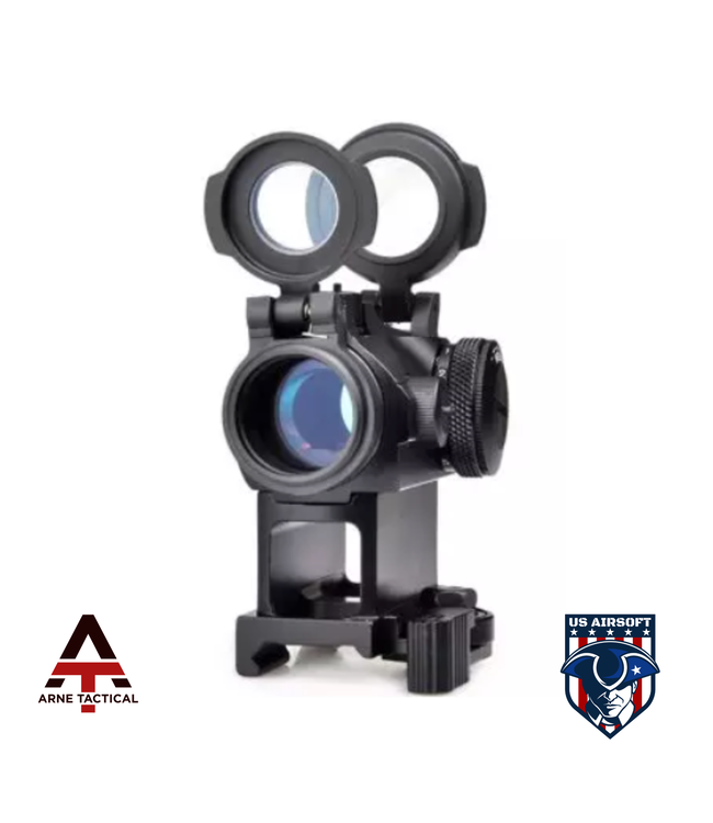 Arne Tactical T2 Style Red Dot Sight W/QD Mount (Black)