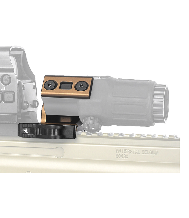 Arne Tactical Airsoft FTC G43 Magnifier Mount  - FDE