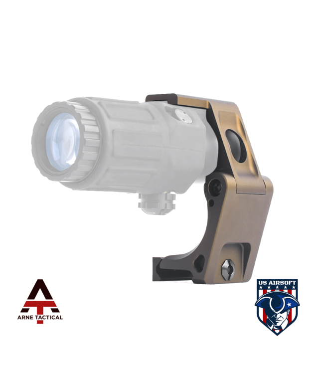 Arne Tactical Airsoft FTC G43 Magnifier Mount  - FDE