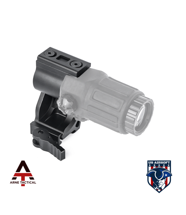 Arne Tactical Airsoft  FTC  G43 Magnifier Mount  - Black