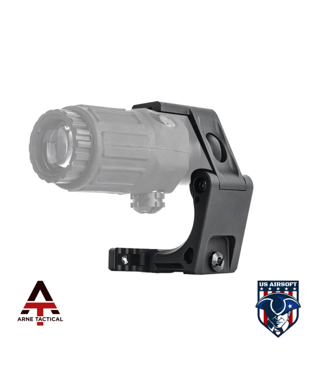 Arne Tactical Airsoft  FTC  G43 Magnifier Mount  - Black