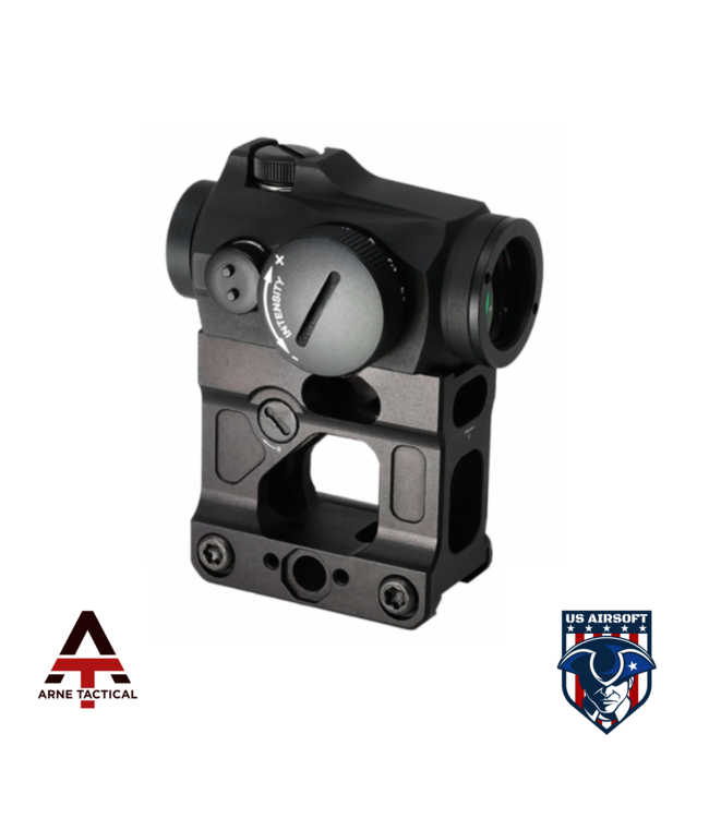 Arne Tactical Airsoft Red Dot Micro Mount - Black
