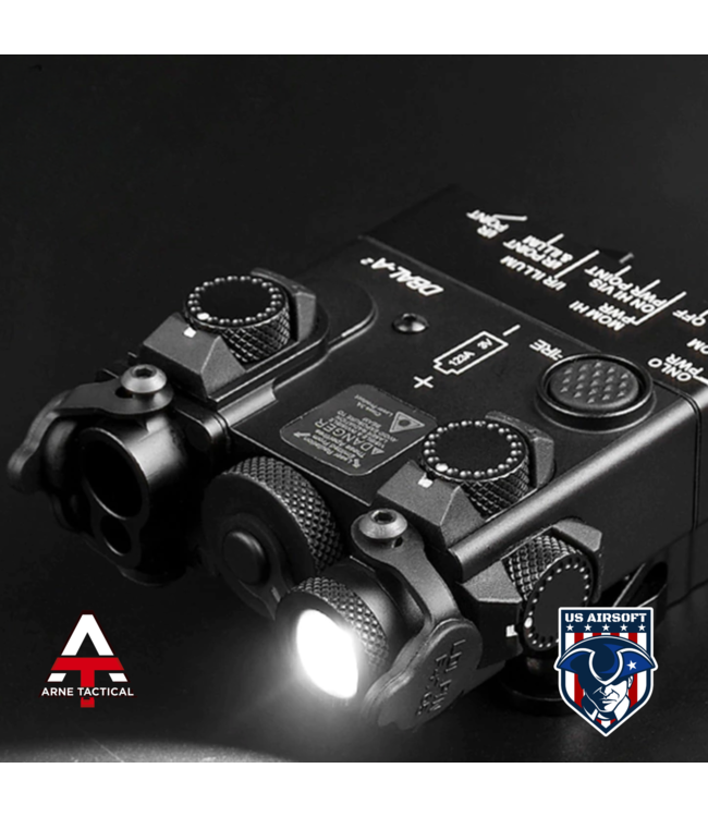 Tactical Mini Dbal-A2 Metal Green Dot IR Laser Weapon Flashlight Airsoft  DBAL LED Laser Light Illuminator