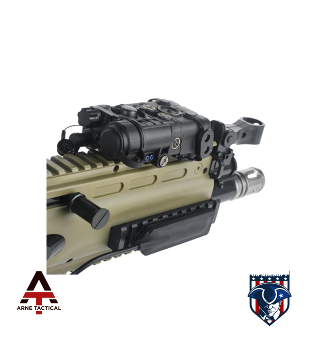 NGAL Red&IR Laser Pointer with LED Light Metal Version