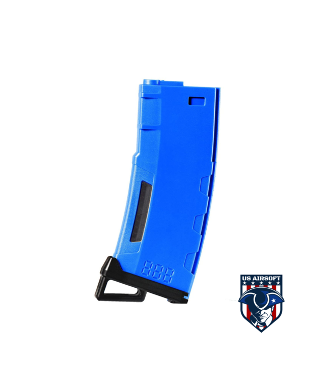 Lancer Tactical 130 Round High Speed Mid-Cap  (Color: Blue)