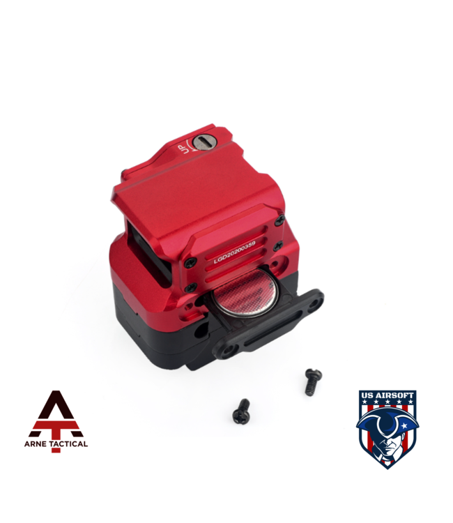 Arne Tactical Red Dot Sight 2 MOA Reflex Sight 1x Holographic Sight (Red)