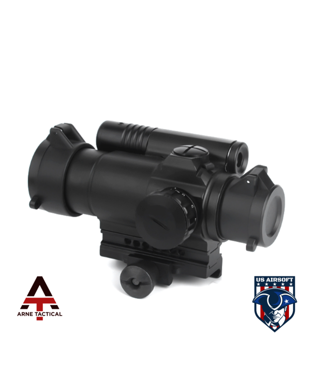 Arne Tactical Red/Green Dot With L Shaped Mount (Black)