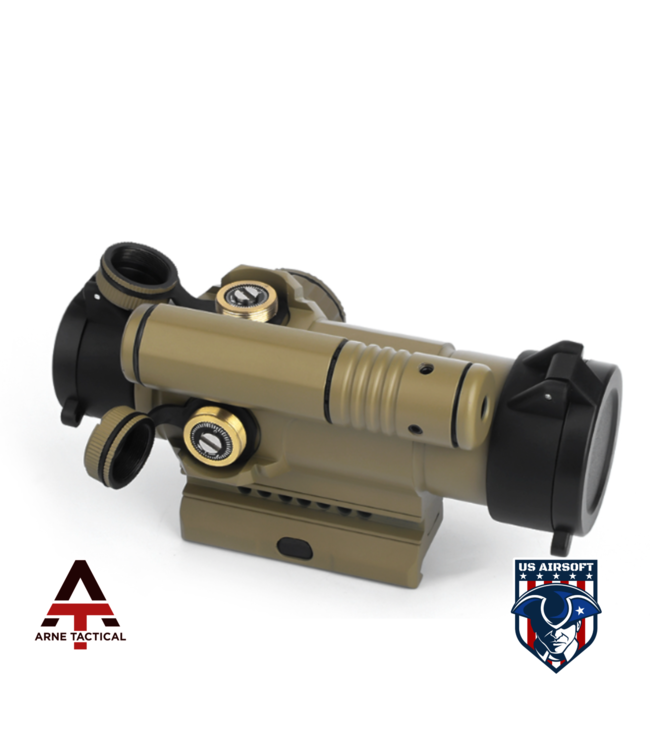 Arne Tactical Red/Green Dot With L Shaped Mount (Dark Earth)