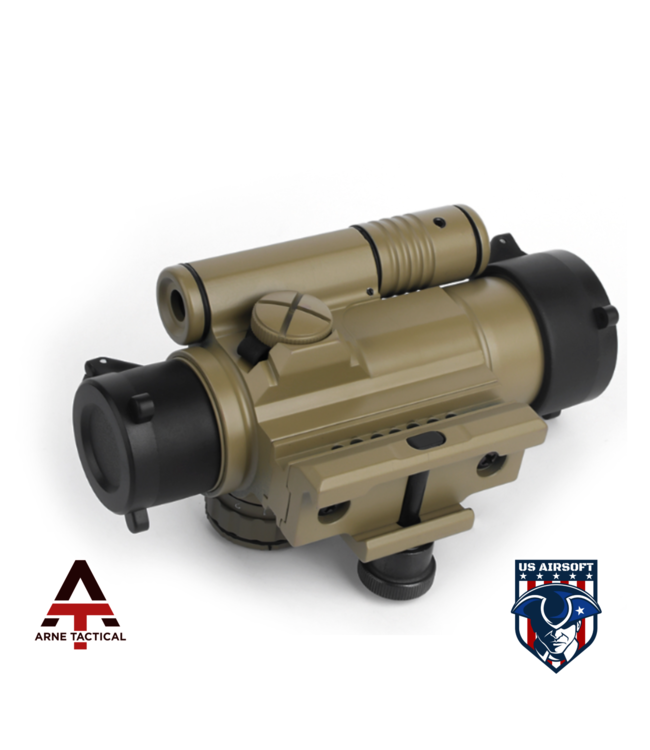Arne Tactical Red/Green Dot With L Shaped Mount (Dark Earth)
