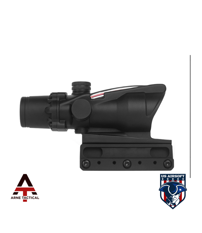 Arne Tactical Red/Green Dot With Cantilever ACOG Mount (Black)
