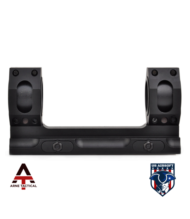 Arne Tactical Scope Mount  25.4mm 30mm Ring Mount (Black)