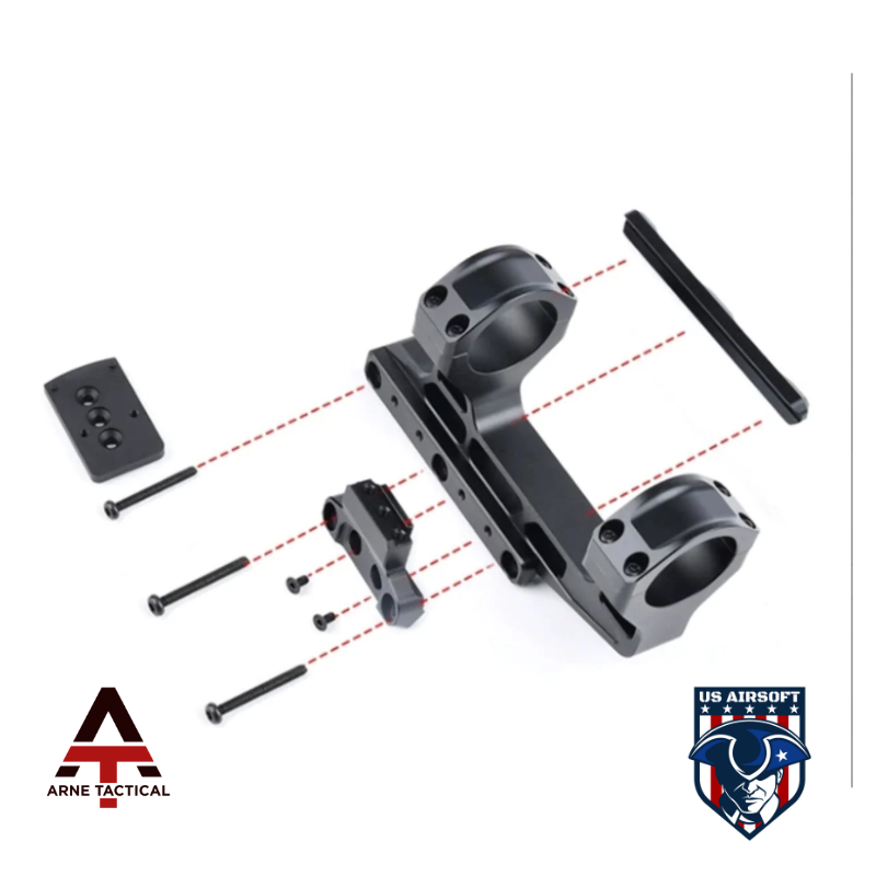 Mount Offset Optic Base RMR T1 T2 Rail Mount (DE) - US Airsoft, Inc.