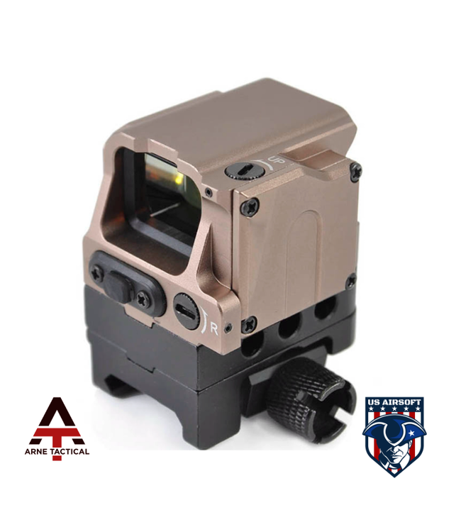 Arne Tactical  Red Dot Sight 2 MOA Reflex sight (Dark Earth)