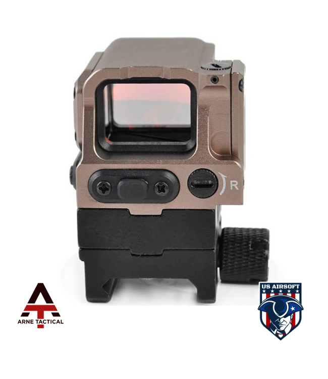 Arne Tactical  Red Dot Sight 2 MOA Reflex sight (Dark Earth)