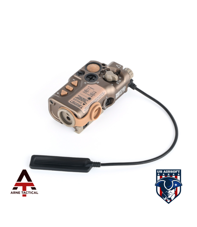 Arne Tactical  Aiming Green & IR Laser (aluminum) Dark Earth