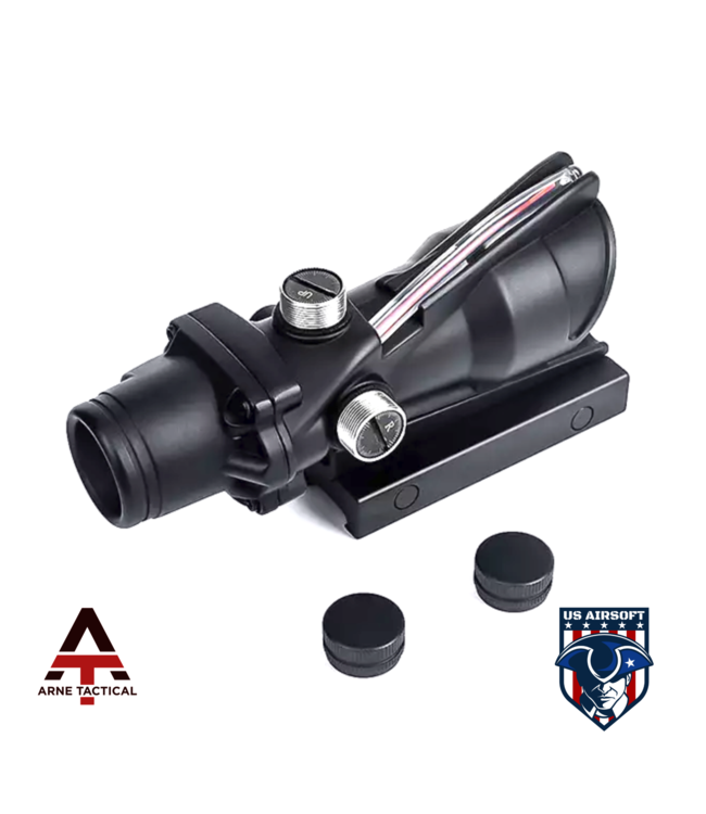 Arne Tactical  1X32C Red Dot with Illumination Source Fiber (Black)